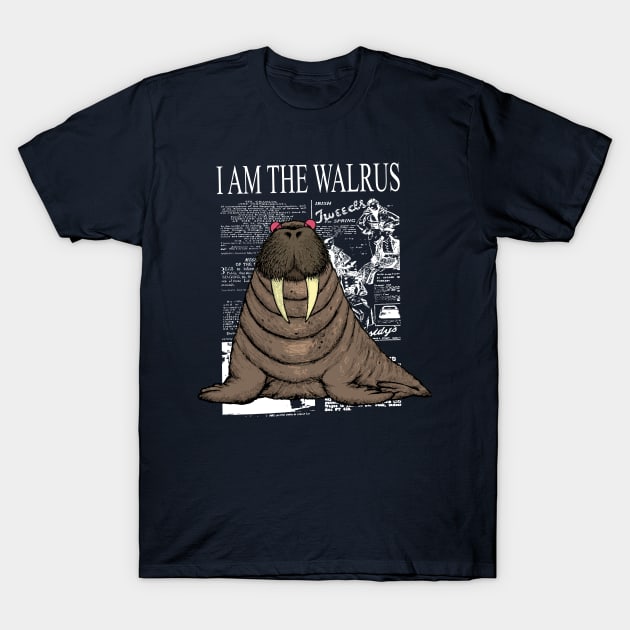 I Am the Walrus T-Shirt by mangulica